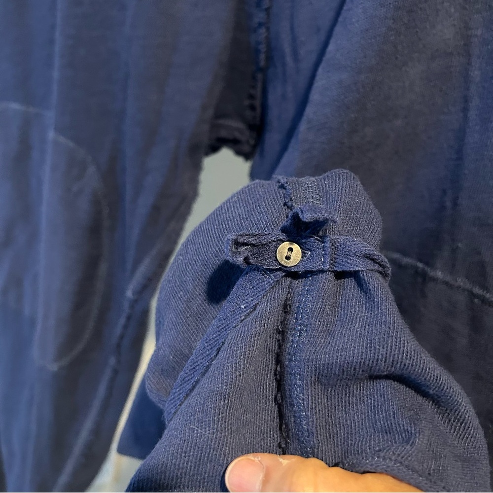 Free People Intimately Sleep or Lounge Pants Size Small in Navy Blue GUC - Picture 6 of 10